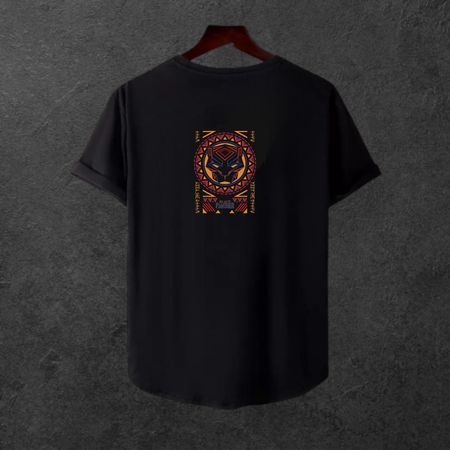 Unisex Oversize SİRT BASKİLİ Modern Boy Pamuklu Etek Oval Siyah Baskili T-shirt Unisex Oversize SİRT BASKİLİ Modern Boy Pamuklu Etek Oval Siyah Baskili T-shirt