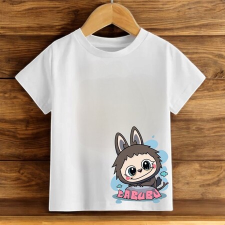 Labubu Kids Design KizÇocuk Oversize T-Shirt