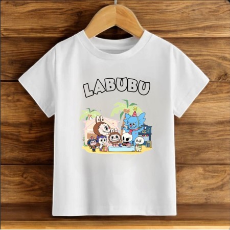 Labubu Kids Design KizÇocuk Oversize T-Shirt