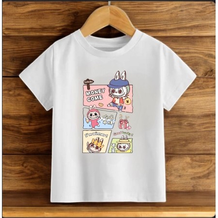 Labubu Kids Design KizÇocuk Oversize T-Shirt