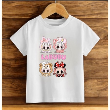 Labubu Kids Design KizÇocuk Oversize T-Shirt
