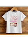 Labubu Kids Design KizÇocuk Oversize T-Shirt