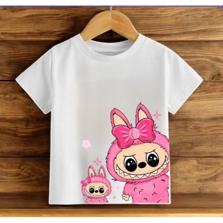 Labubu Kids Design KizÇocuk Oversize T-Shirt