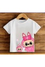Labubu Kids Design KizÇocuk Oversize T-Shirt