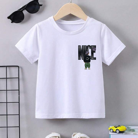 Çoçuk Oversize UNİSEX Baskili T-shirt Çoçuk Oversize UNİSEX Baskili T-shirt