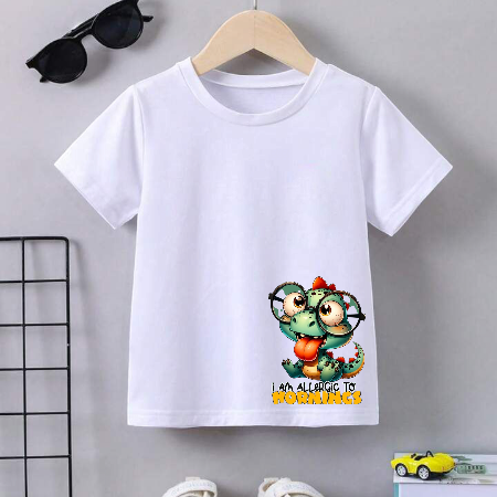 Çoçuk  Oversize UNİSEX Baskili T-shirt