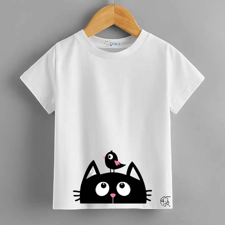 Çoçuk  Oversize UNİSEX Baskili T-shirt
