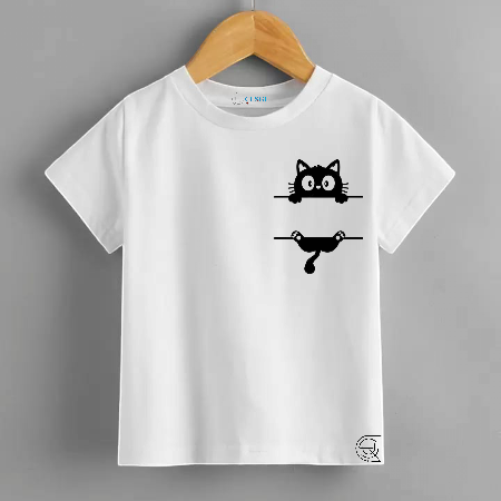 Çoçuk Oversize UNİSEX Baskili T-shirt Çoçuk Oversize UNİSEX Baskili T-shirt