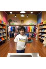 Çoçuk  Oversize Erkek Ön Baskili T-shirt