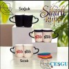 Sihirli Kupa 2li Kirmizi Set