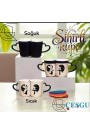 Sihirli Kupa 2li Kirmizi Set