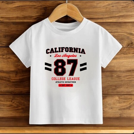 Çoçuk  Oversize UNİSEX Baskili T-shirt