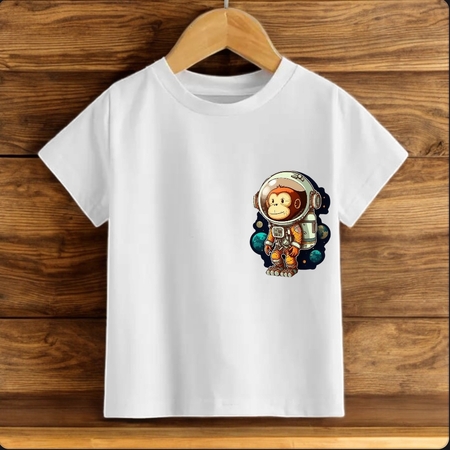 Çoçuk  Oversize UNİSEX Baskili T-shirt