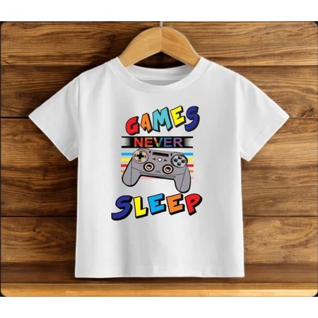 Çoçuk  Oversize UNİSEX Baskili T-shirt