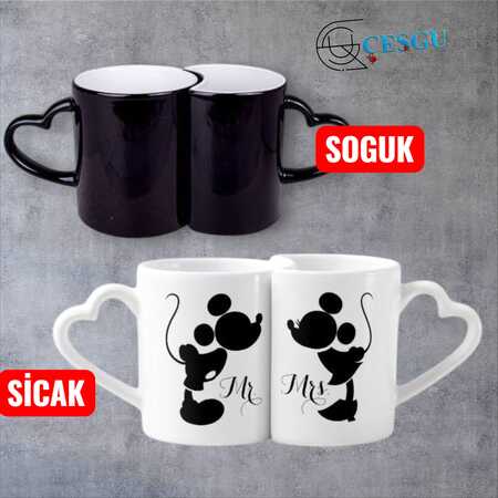 Sihirli Kupa 2li Kirmizi Set