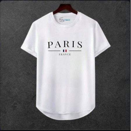 Unisex Oversize Şehir Baskili T-shirt Unisex Oversize Şehir Baskili T-shirt