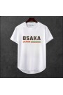 Unisex Oversize Şehir Baskili T-shirt