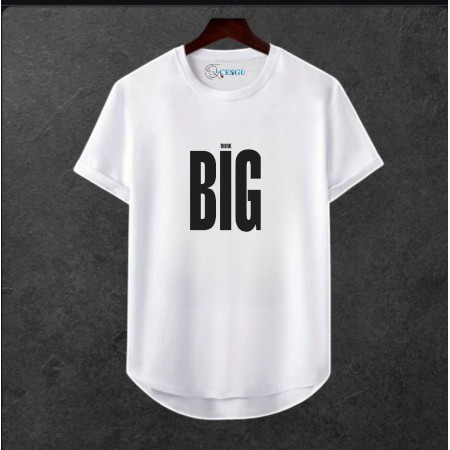 Unisex Oversize Şehir Baskili T-shirt