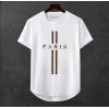 Unisex Oversize Şehir Baskili T-shirt