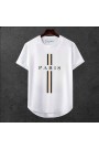 Unisex Oversize Şehir Baskili T-shirt