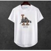 Unisex Oversize Şehir Baskili T-shirt